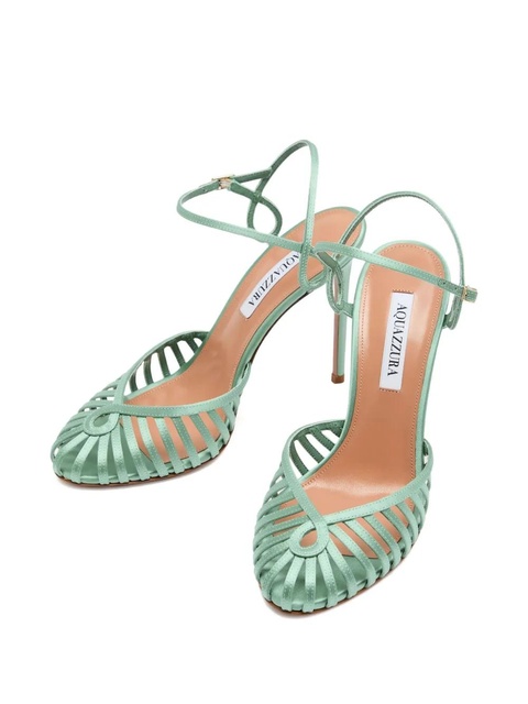 Aquazzura 105mm strappy sweet surrender pump - Blue - zdjęcie produktu nr 2