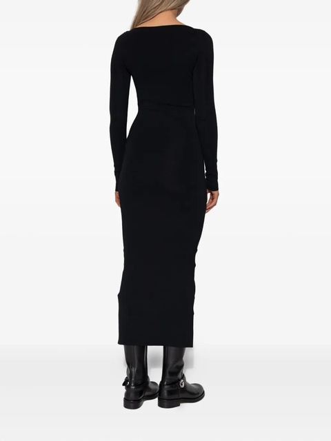 ENTIRE STUDIOS long-sleeve midi dress - Black - zdjęcie produktu nr 2