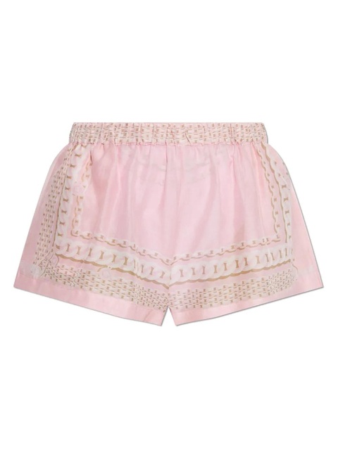 Versace chain print shorts - Pink - zdjęcie produktu nr 1