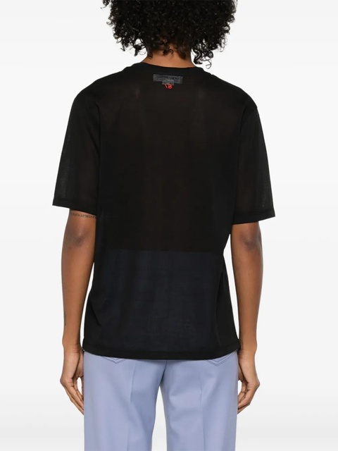 Victoria Beckham mélange tank top - Black - zdjęcie produktu nr 2