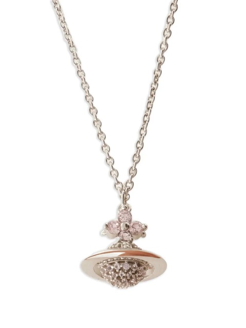 Vivienne Westwood Tiziana orb-pendant necklace - Silver - zdjęcie produktu nr 1