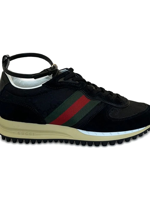 Gucci ankle-strap sneakers - Black - zdjęcie produktu nr 2