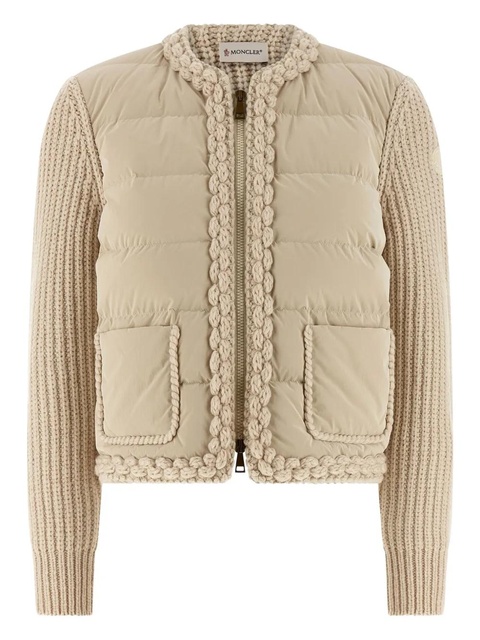 Moncler quilted padded jacket - Neutrals - zdjęcie produktu nr 1