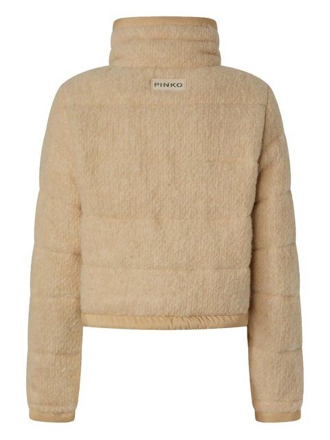 PINKO quilted high-neck jacket - Neutrals - zdjęcie produktu nr 2