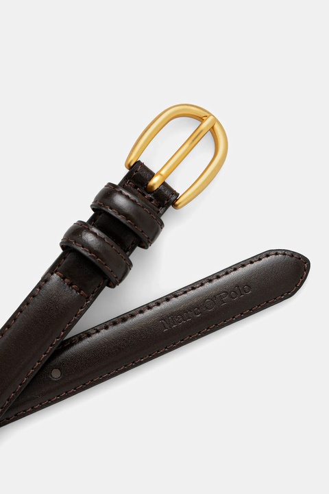 Marc O'Polo pasek skórzany damski kolor brązowy 50917739506203 - zdjęcie produktu nr 1