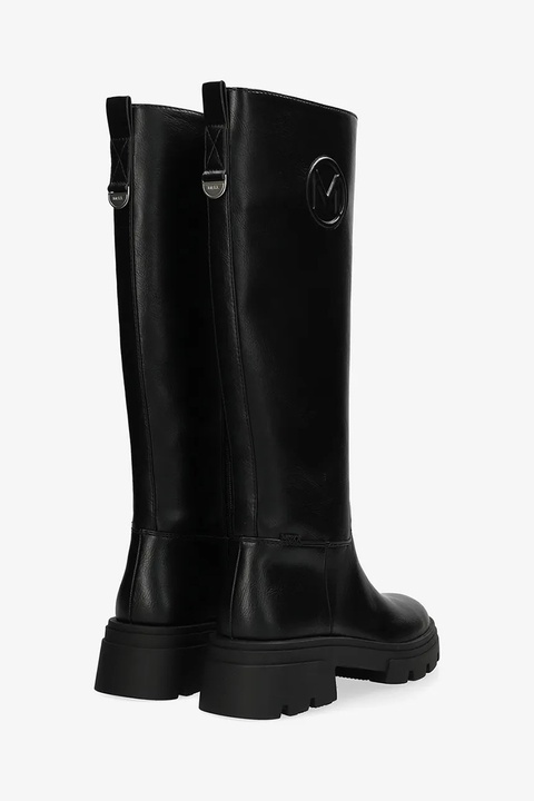 Mexx kozaki MAIANA RIVER damskie kolor czarny na płaskim obcasie MI001802753W - zdjęcie produktu nr 1