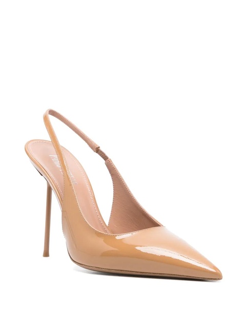 Paris Texas 105mm Lidia slingback pumps - Neutrals - zdjęcie produktu nr 2