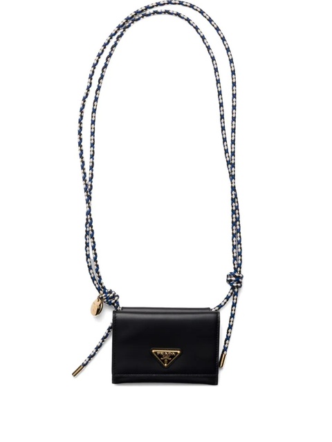 Prada leather card holder - Black - zdjęcie produktu nr 1