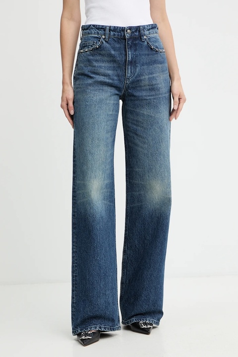 Just Cavalli jeansy damskie high waist 79PAB5T2 CDWAA - zdjęcie produktu nr 1