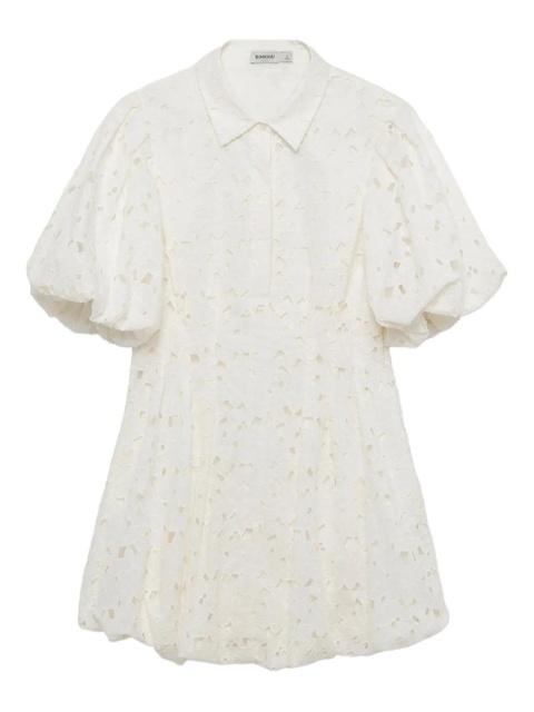 Simkhai Cleo puff-sleeve embroidered mini dress - White - zdjęcie produktu nr 1