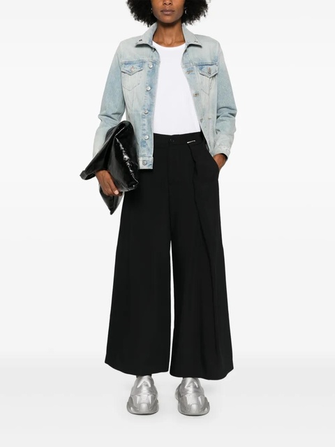 MM6 Maison Margiela distressed denim jacket - Blue - zdjęcie produktu nr 2