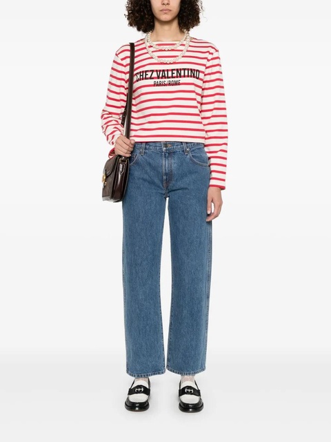Valentino Garavani Chez-print cotton T-shirt - Neutrals - zdjęcie produktu nr 2