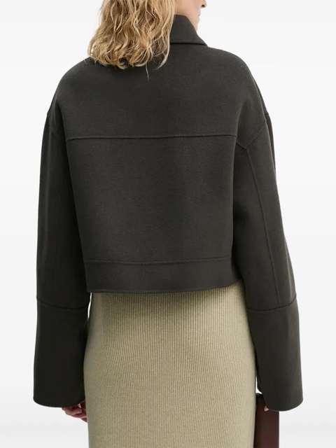 Nanushka buttoned flap-pocket jacket - Grey - zdjęcie produktu nr 2