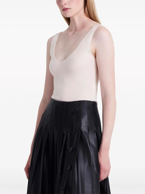 Altuzarra Sadie cashmere top - Black - zdjęcie produktu nr 2