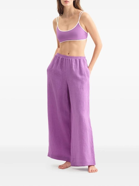 ERES Select linen trousers - Purple - zdjęcie produktu nr 2