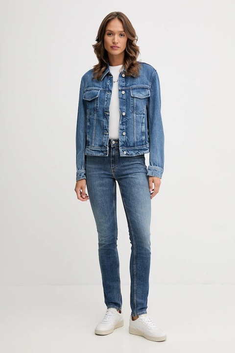 Tommy Hilfiger jeansy damskie kolor granatowy WW0WW46722 - zdjęcie produktu nr 2