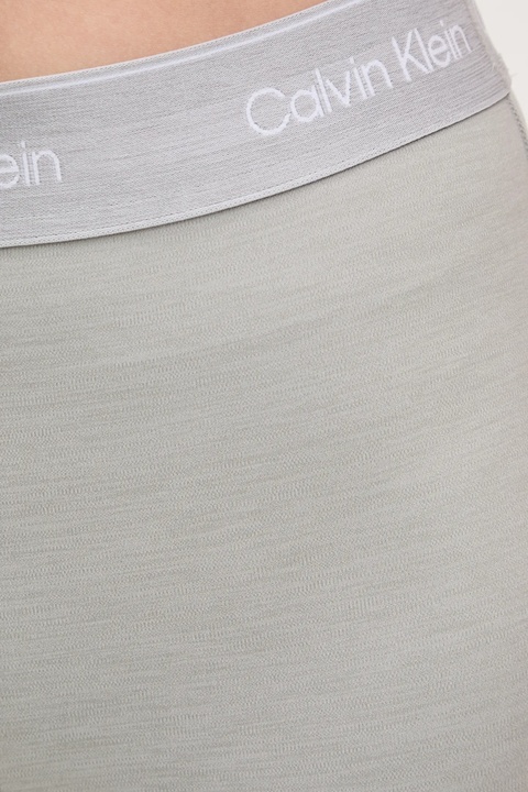 Calvin Klein Performance legginsy treningowe kolor szary z nadrukiem LVGWS5L609 - zdjęcie produktu nr 2