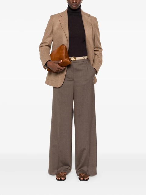 Max Mara patch-pocket notched jacket - Brown - zdjęcie produktu nr 2