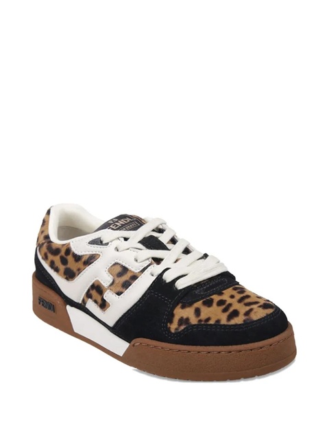 FENDI leopard-print sneakers - Brown - zdjęcie produktu nr 2