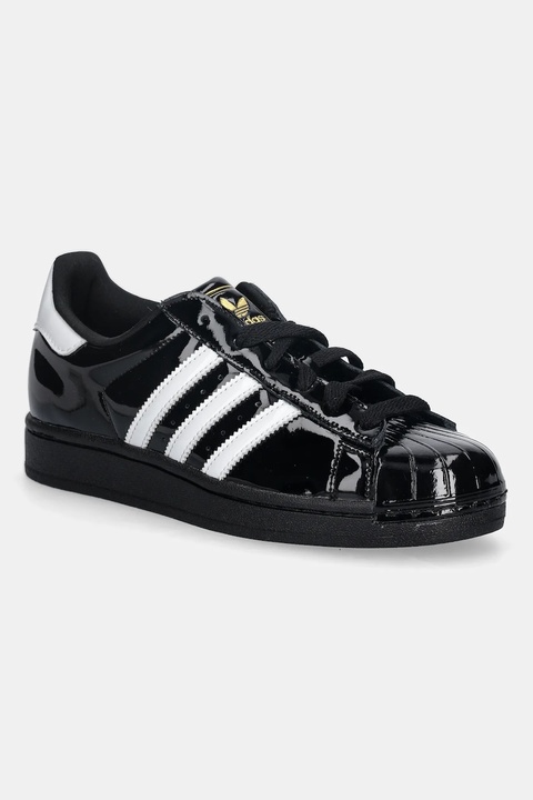 adidas Originals sneakersy skórzane Superstar II W damskie kolor czarny JS4009 - zdjęcie produktu nr 1
