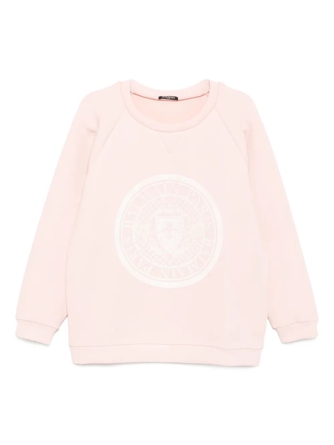 Balmain printed logo sweatshirt - Pink - zdjęcie produktu nr 2