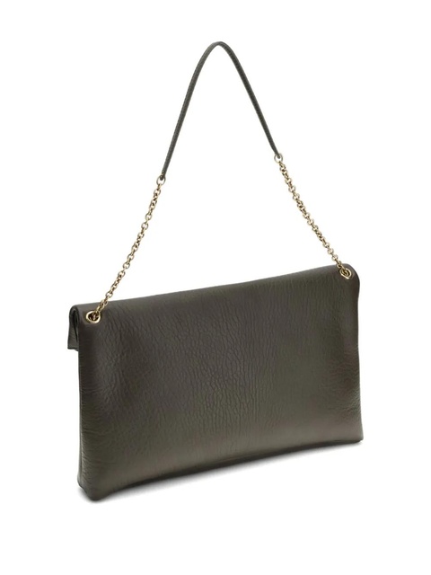 Saint Laurent Cassandre XXL leather clutch - Brown - zdjęcie produktu nr 2