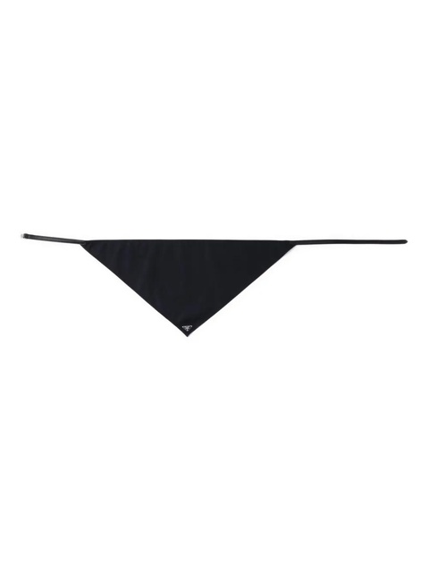 Prada Re-Nylon scarf - Black - zdjęcie produktu nr 2