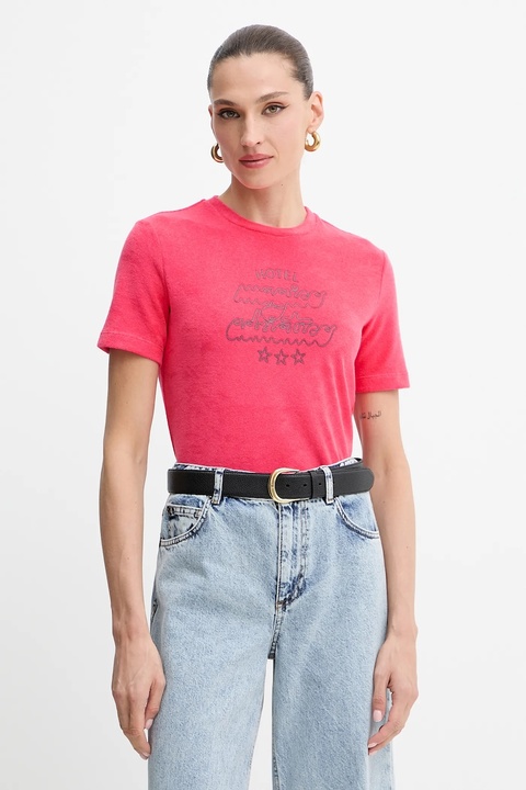 MAX&Co. t-shirt damski kolor pomarańczowy 2528976011200 - zdjęcie produktu nr 1