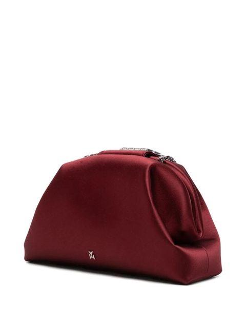 Amina Muaddi Camelia embellished clutch bag - Red - zdjęcie produktu nr 2