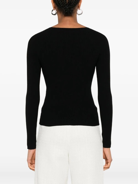 Maje wool sweater - Black - zdjęcie produktu nr 1