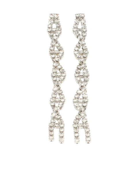 Balenciaga Riviera embellished drop earrings - Silver - zdjęcie produktu nr 1