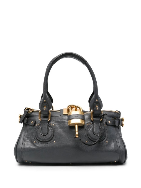 Chloé Paddington leather shoulder bag - Black - zdjęcie produktu nr 1