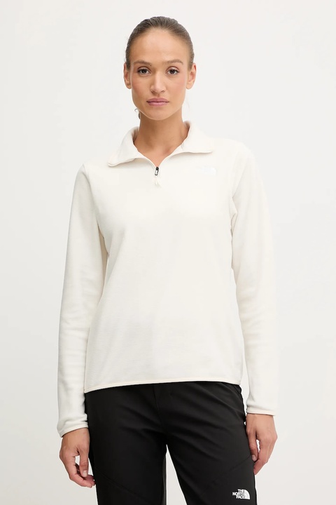 The North Face bluza outdoorowa kolor beżowy gładka NF0A8D2JQLI1 - zdjęcie produktu nr 1