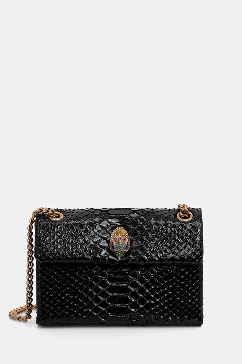 Kurt Geiger London torebka skórzana KENSINGTON kolor czarny 4372400719 - zdjęcie produktu nr 1
