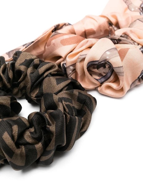 FENDI set-of-two elasticated hair bands - Pink - zdjęcie produktu nr 2