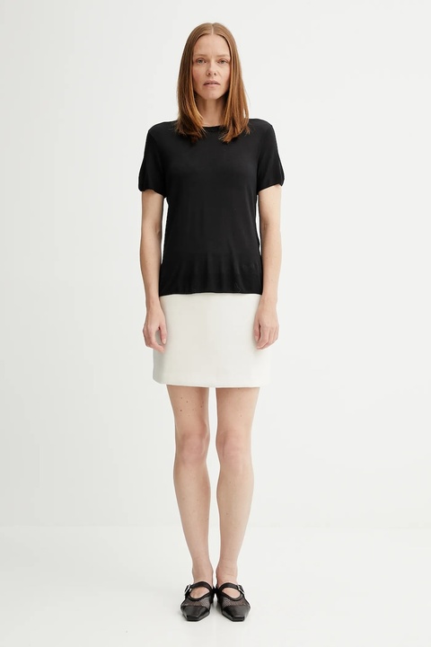 Calvin Klein t-shirt damski kolor czarny LV044A307G - zdjęcie produktu nr 1