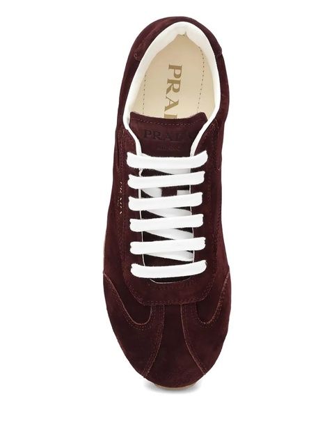Prada suede sneakers - Red - zdjęcie produktu nr 2