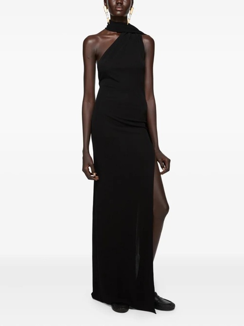Acne Studios draped fringe dress - Black - zdjęcie produktu nr 2