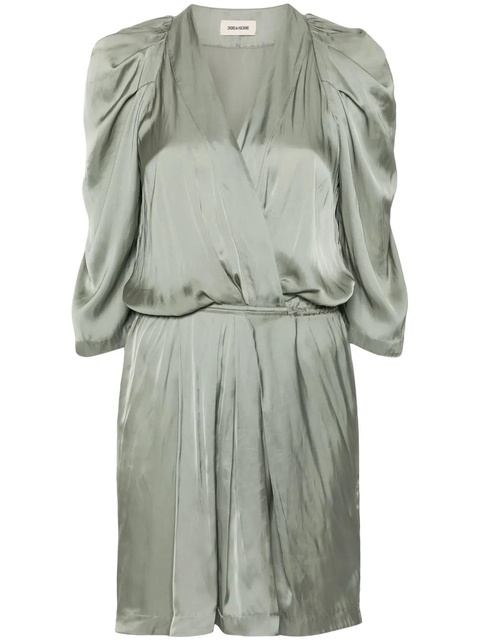 Zadig&Voltaire Ruz satin minidress - Green - zdjęcie produktu nr 1