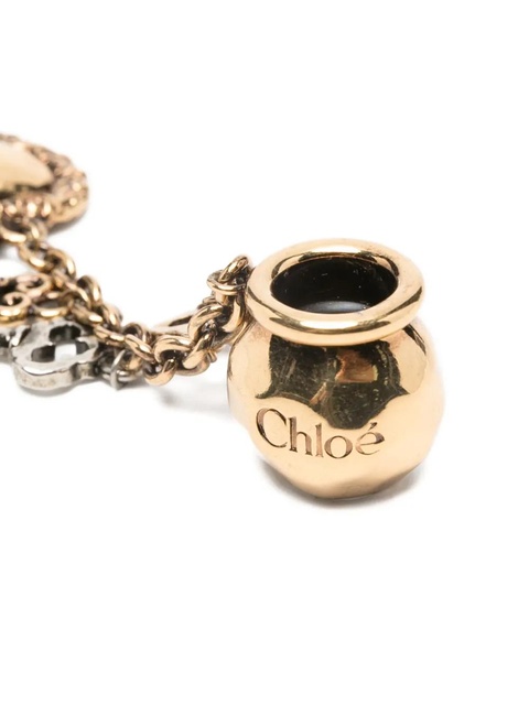 Chloé sphere key dice charm bracelet bag - Gold - zdjęcie produktu nr 2
