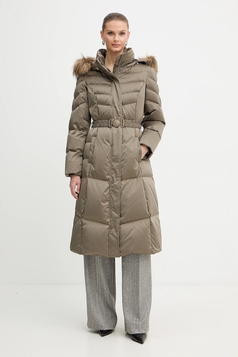 Guess kurtka puchowa MARINA kolor beżowy W5BL29 W2802 - zdjęcie produktu nr 1