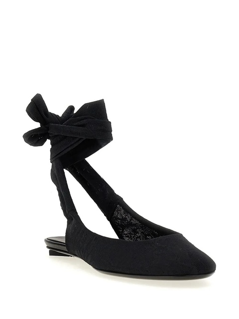 The Attico Cloe ballet flats - Black - zdjęcie produktu nr 2