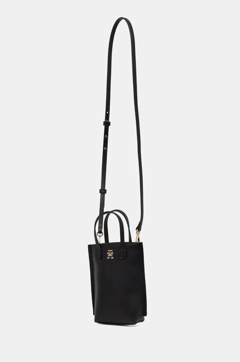 Tommy Hilfiger torebka kolor czarny AW0AW17402 - zdjęcie produktu nr 1