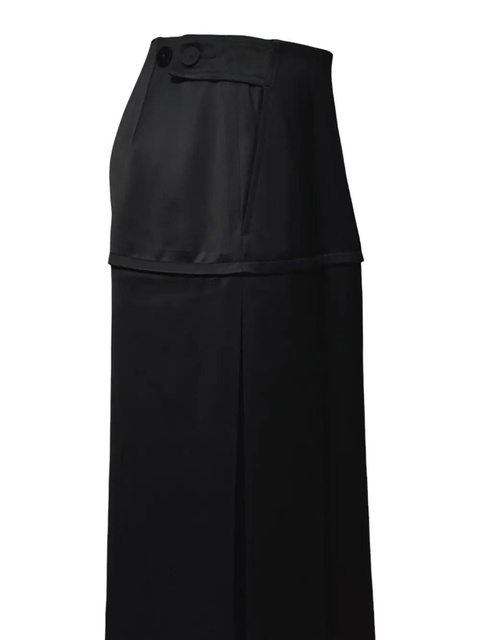 Jil Sander straight skirt - Black - zdjęcie produktu nr 2