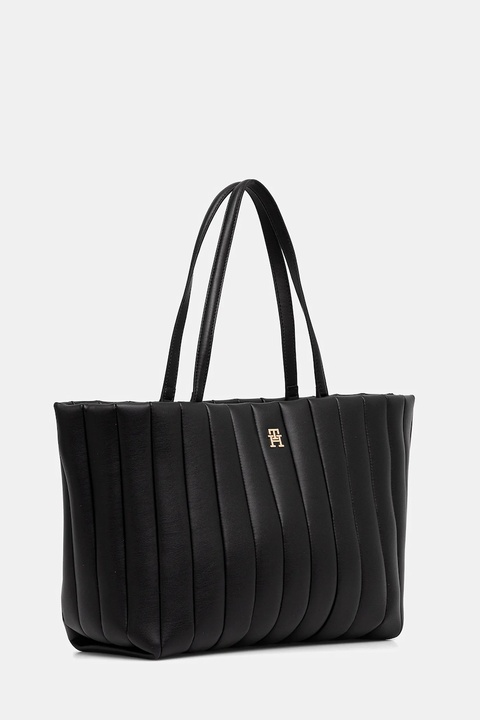 Tommy Hilfiger torebka kolor czarny AW0AW17670 - zdjęcie produktu nr 2