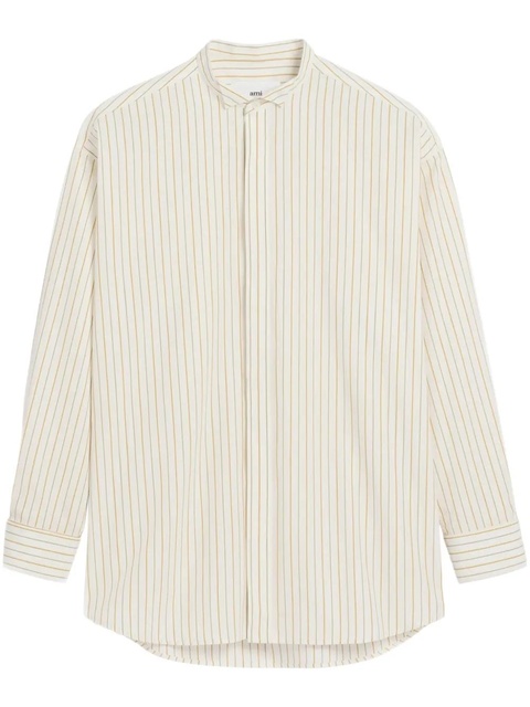 AMI Paris wingtip-collar shirt - White - zdjęcie produktu nr 1