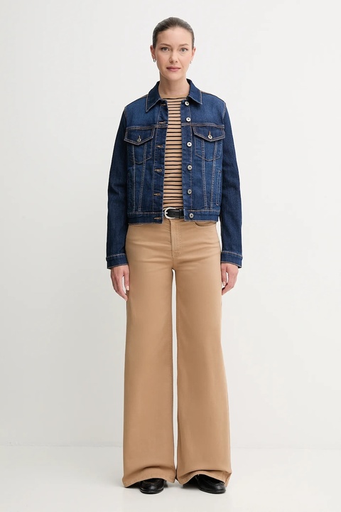 United Colors of Benetton jeansy damskie kolor zielony 4WDDDE029 - zdjęcie produktu nr 2
