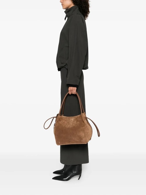 Tod's suede tote bag - Brown - zdjęcie produktu nr 2