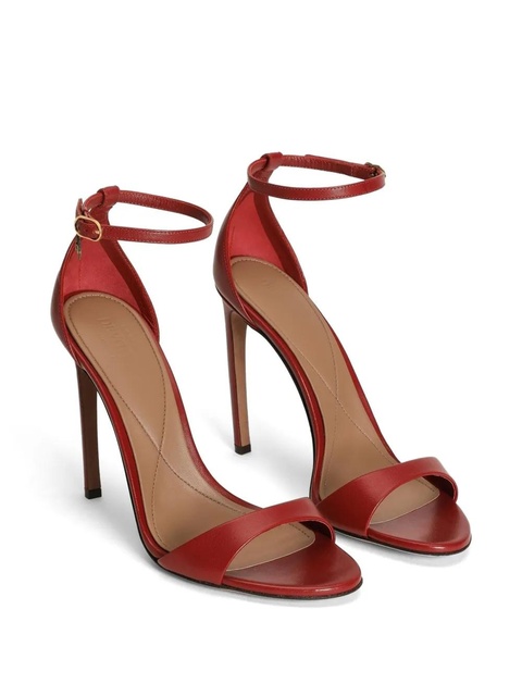Dolce & Gabbana leather sandals - Red - zdjęcie produktu nr 2