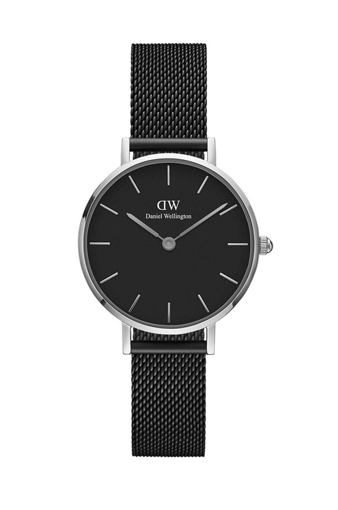 Daniel Wellington zegarek Petite 28 Ashfield damski kolor czarny - zdjęcie produktu nr 1